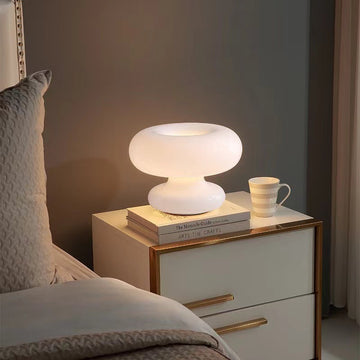 Circle table lamp